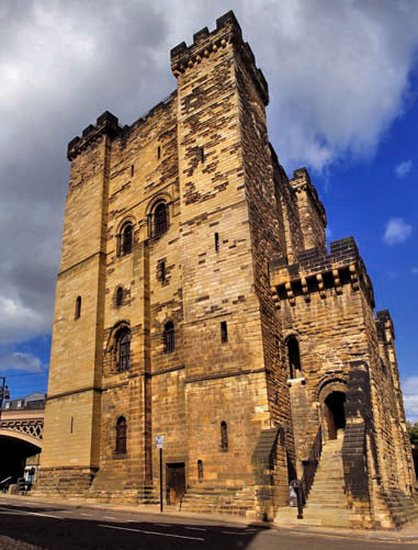 Newcastle's Norman, stone Castle Keep dates from 11th century