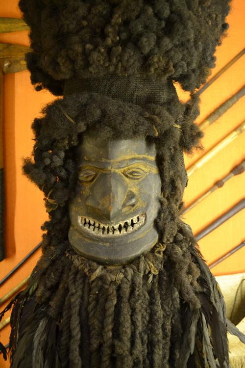 Ceremonial mask from New Caledonia